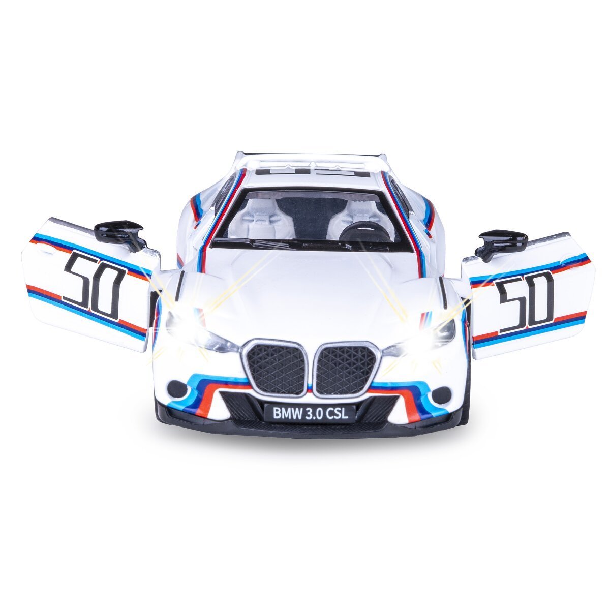 JAMARA BMW 3.0 CSL Diecast 1:34 weiß inkl. Knopfzellen ab 3 Jahren JAMARA BMW 3.0 CSL Diecast 1:34 weiß inkl. Knopfzellen ab 3 Jahren