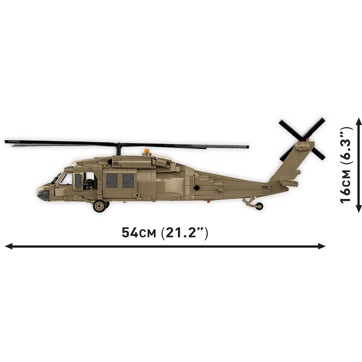 COBI 5906 - Sikorsky UH-60 BLACK HAWK Maßstabb 1:48) - Bild 7