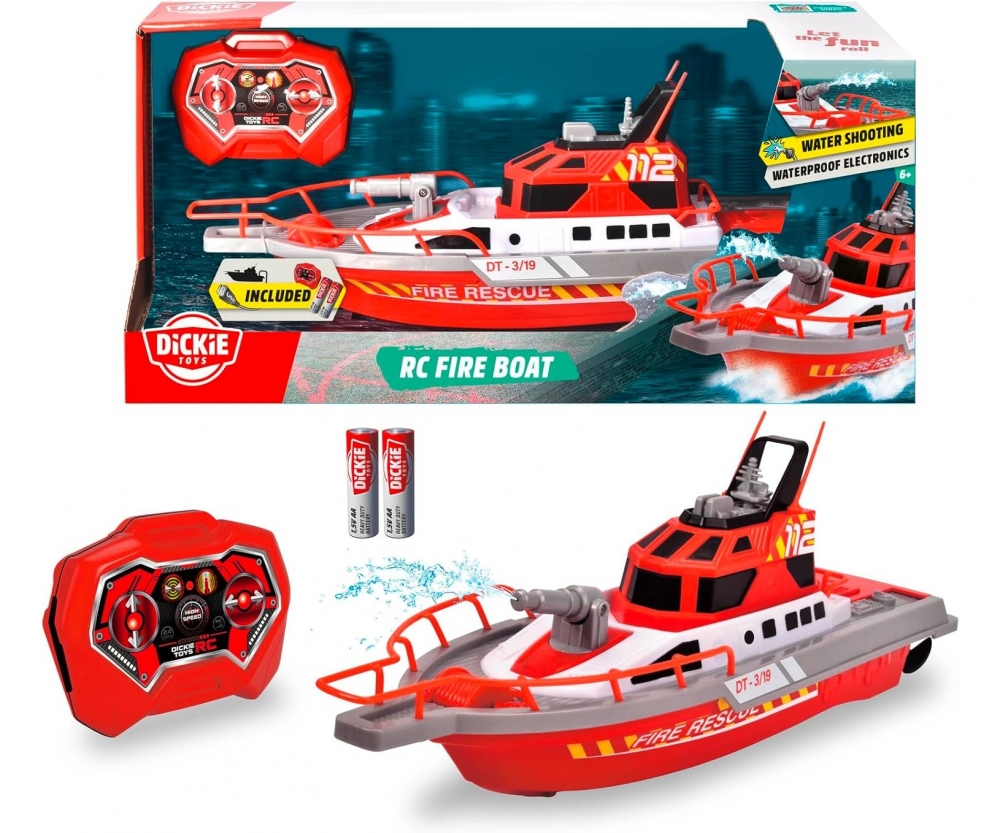 Dickie Toys RC Fire Boat, RTR