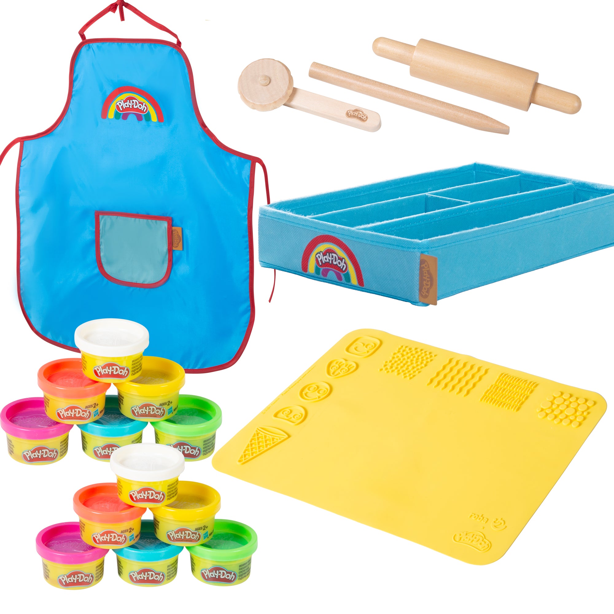 Roba 98157PD12 Spielset roba x Play-Doh bunt – Motorik & Lernen - Bild 1 Roba 98157PD12 Spielset roba x Play-Doh bunt – Motorik & Lernen - bunt - Motorik & Lernen - Produktbild 1