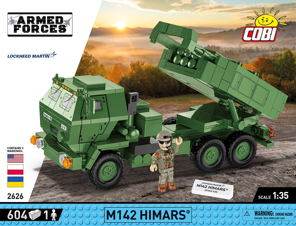 Cobi 2626 M142 HIMARS Cobi, 2626, M142, HIMARS, Person, Maschine, Rad, Person, Maschine, Rad, Person, Maschine, Rad