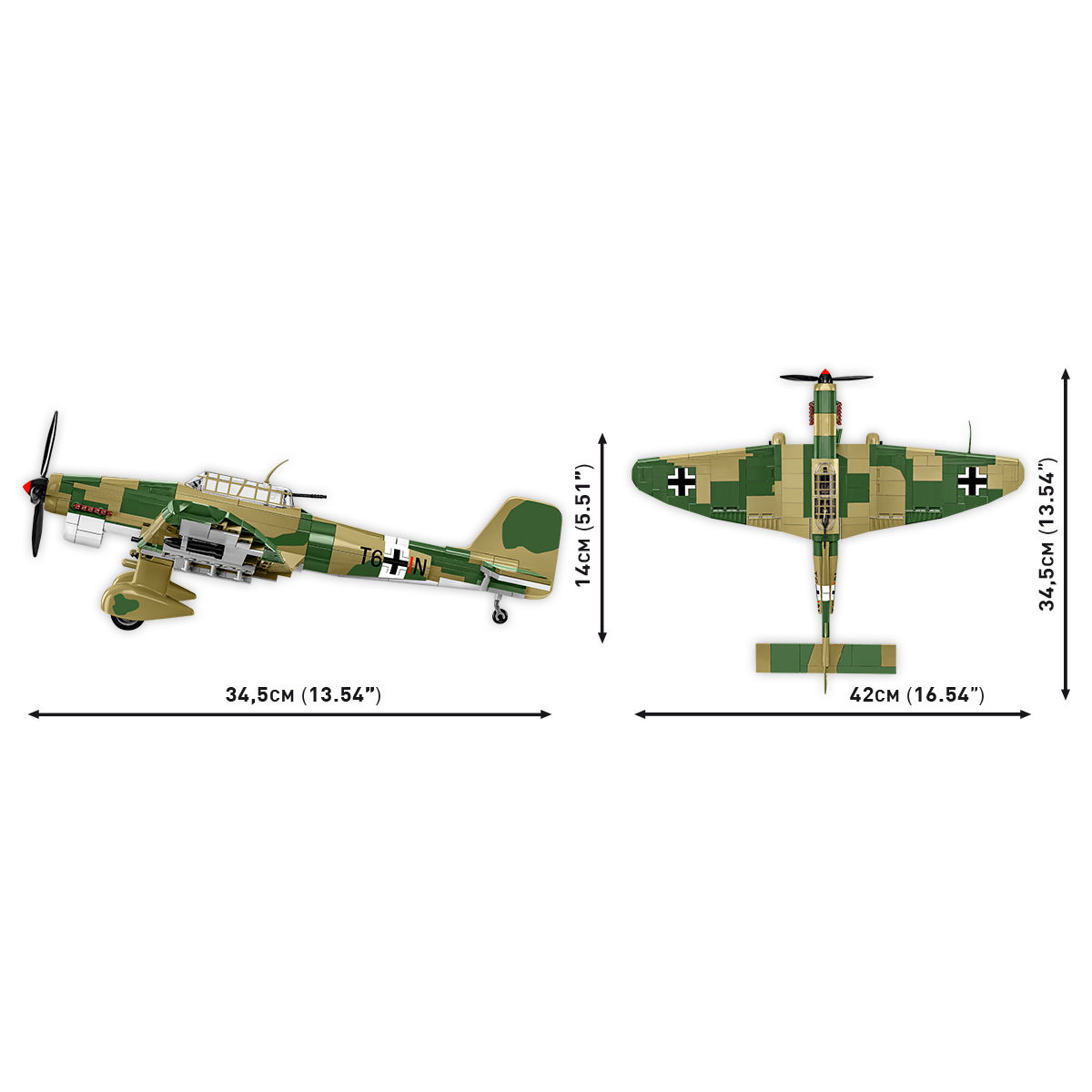 COBI 5748 - Junkers JU 87 B-2 SCALE 1:32 - Bild 10