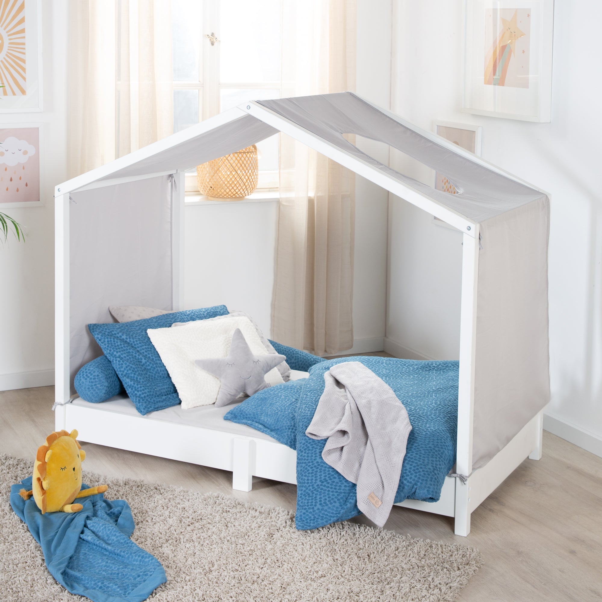 Roba 207026WE Hausbett Set weiß – Hausbetten - Produktbild 5