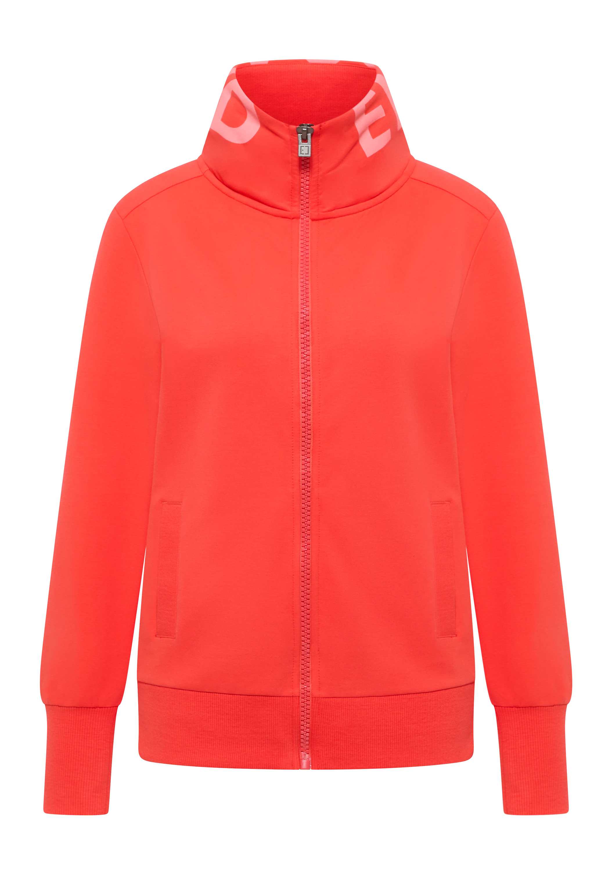 Elbsand Alvis Sweatjacke in Rot, Produktfoto 1.