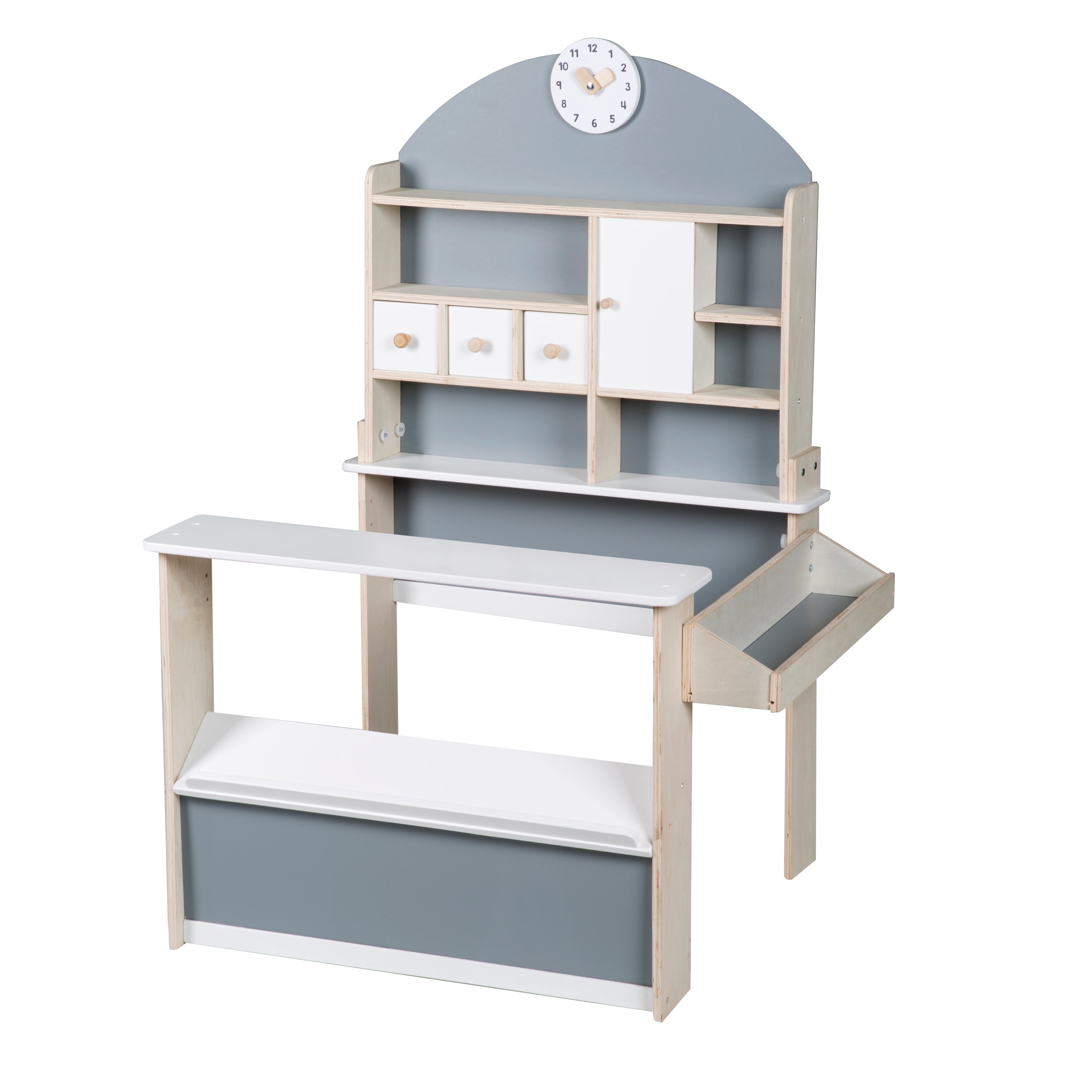 Roba 92802GA Verkaufsstand natur lackiert – Rollenspiel - Bild 1 Roba 92802GA Verkaufsstand natur lackiert – Rollenspiel - natur lackiert - Rollenspiel - Produktbild 1