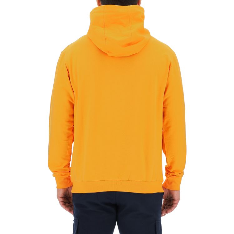 JEEP Herren Kapuzenpullover O102717YE - Gelb mit großem Jeep-Star-Print GR. XXL Bekleidung, Strickwaren, Pullover, Sweatshirt, Kapuzenpulli