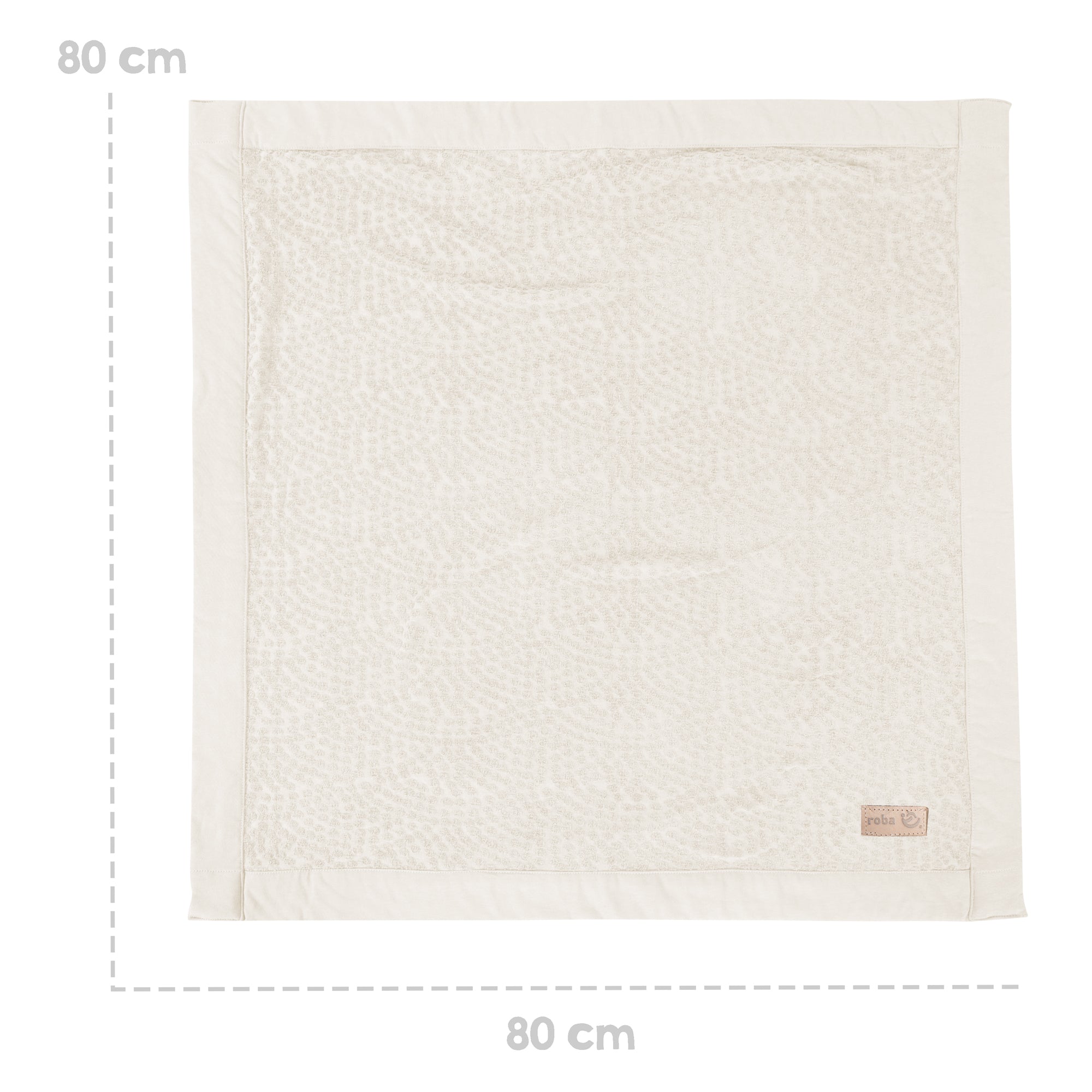 Roba 306111G281 Babydecke 'Seashells' oyster neutral weiß – Heim Textilien - Bild 7 Roba 306111G281 Babydecke 'Seashells' oyster neutral weiß – Heim Textilien - Produktbild 7