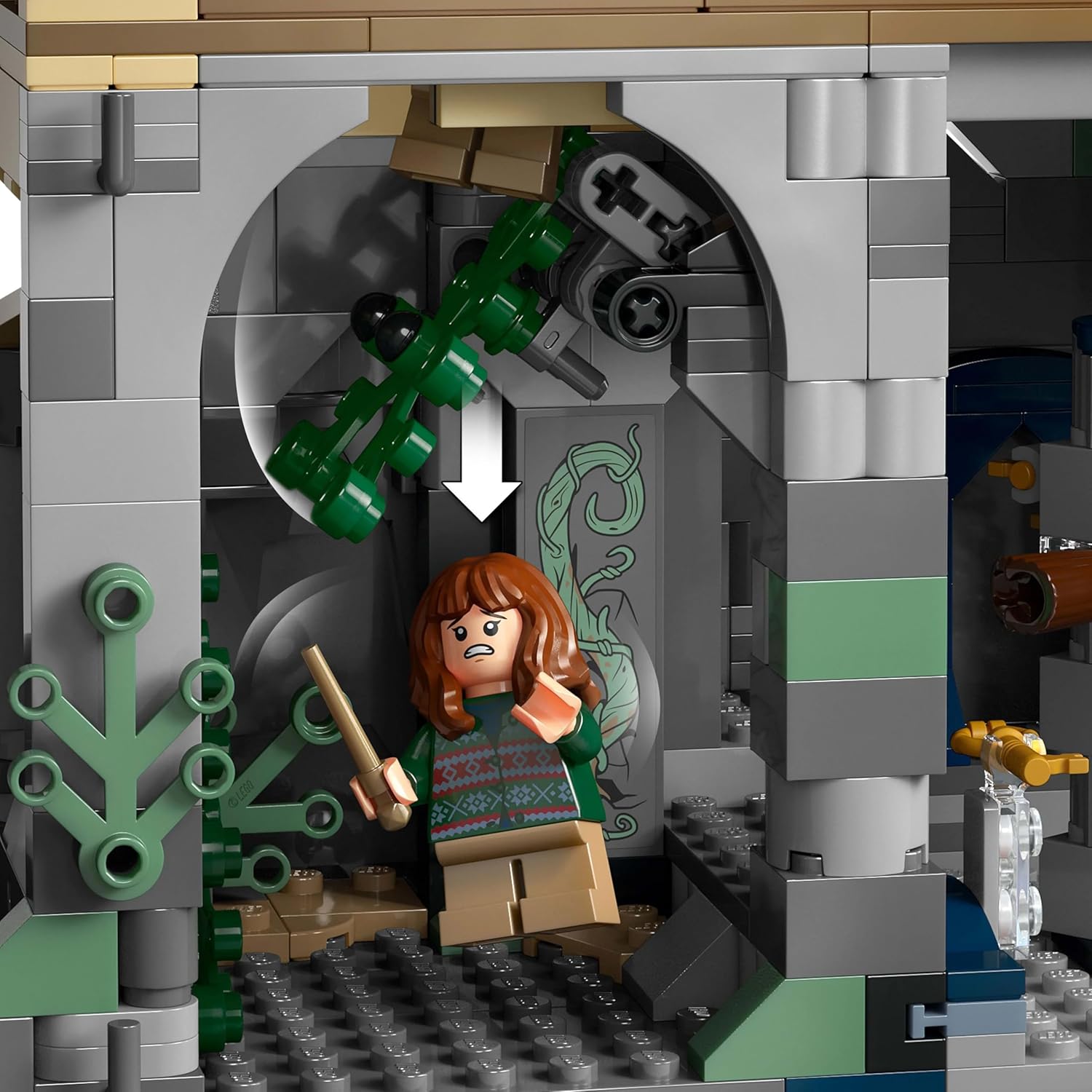 LEGO® Harry Potter™ 76454 Schloss Hogwarts: Der Hauptturm Spielzeug, Person, Gesicht, Kopf