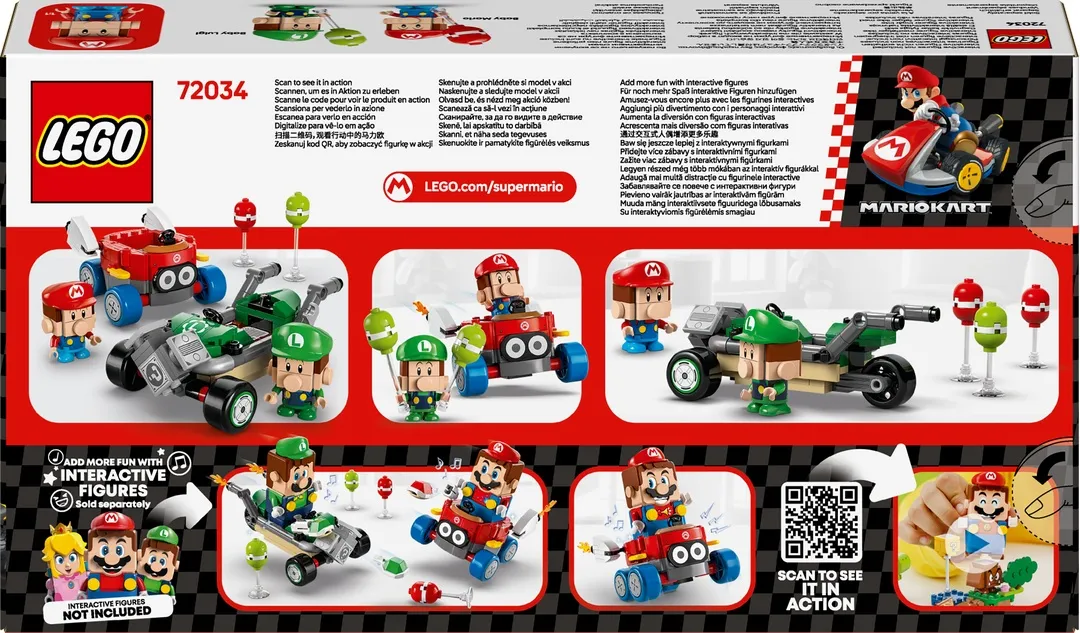 LEGO® Super Mario™ 72034 Baby Mario vs. Baby Luigi LEGO® Super Mario™ 72034 Baby Mario vs. Baby Luigi