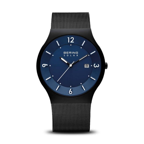 Bering 14440-227 Herrenuhr, Milanaise/Solar, Schwarz Bering 14440-227 Herrenuhr, Milanaise/Solar, Schwarz