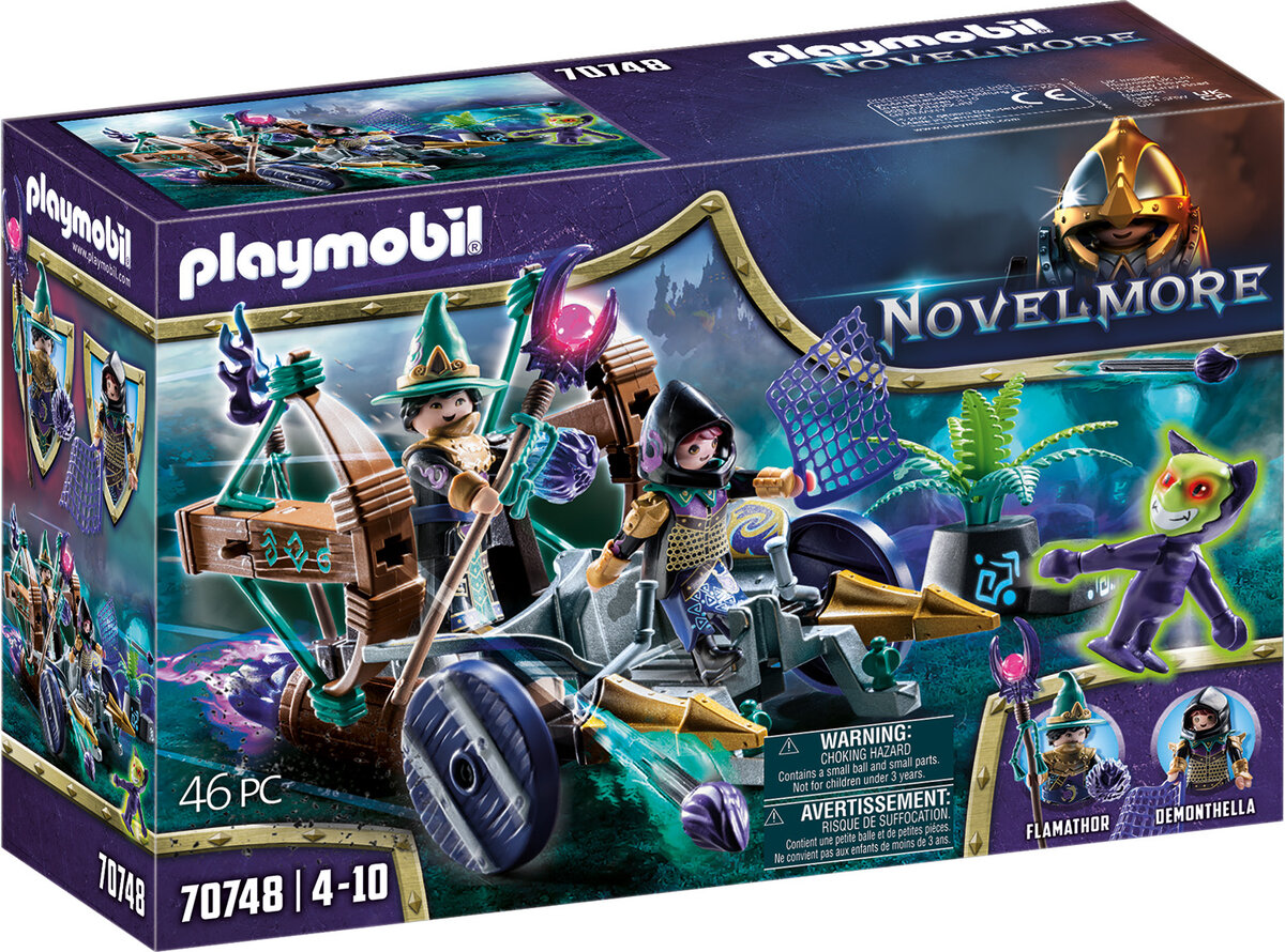 PLAYMOBIL 70748 Violet Vale D?monen-Fangwagen PLAYMOBIL, 70748, Violet, Vale, D?monen-Fangwagen, Helme, Maschine, Rad, Person