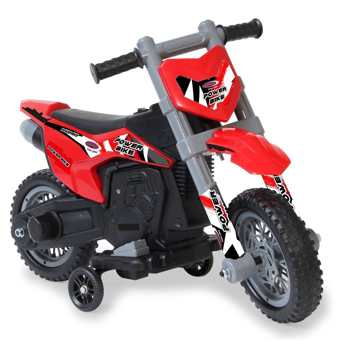 JAMARA Ride-on Motorrad Power Bike rot 6V ab 24 Monaten