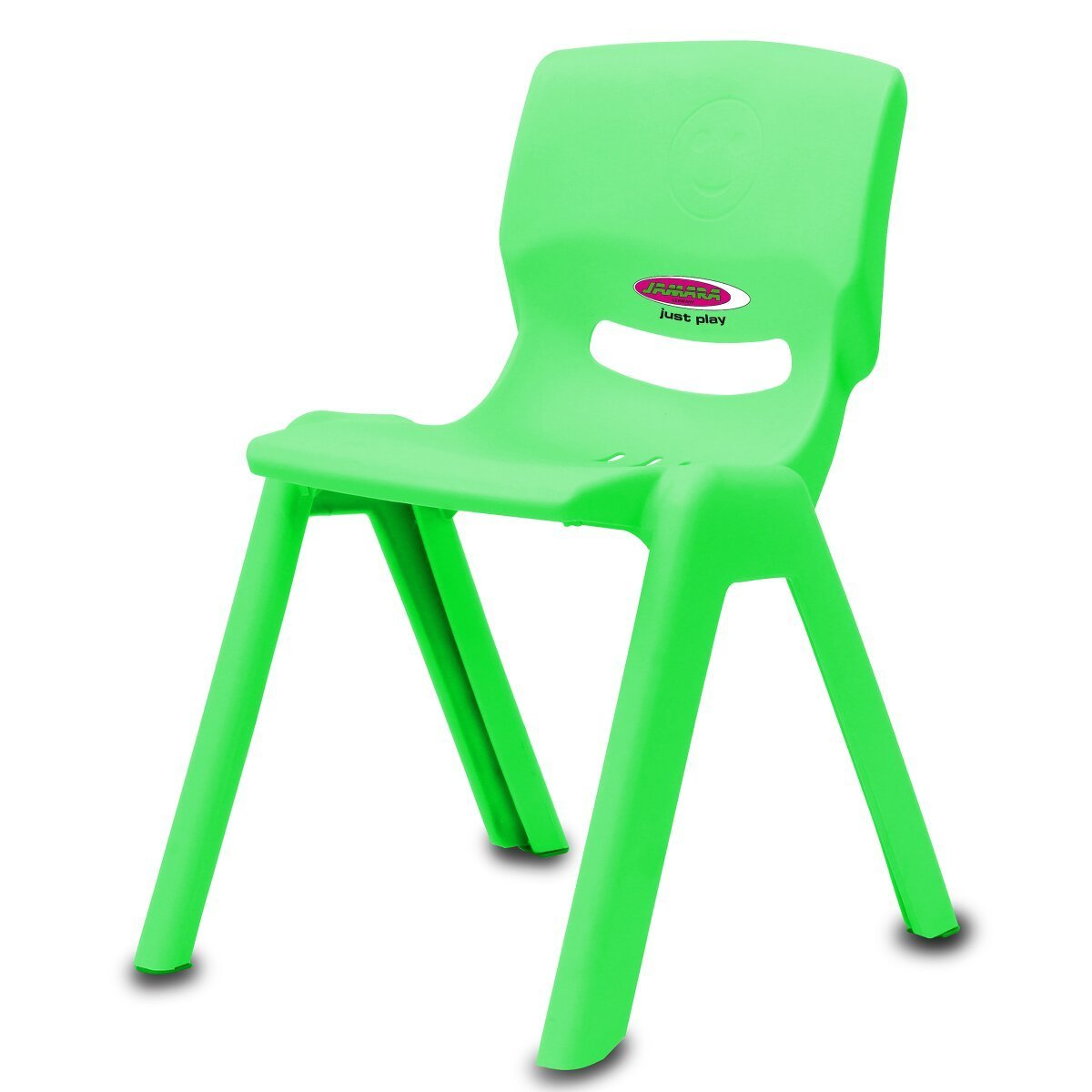 JAMARA Kinderstuhl Smiley bis 100 KG grün JAMARA Kinderstuhl Smiley bis 100 KG grün