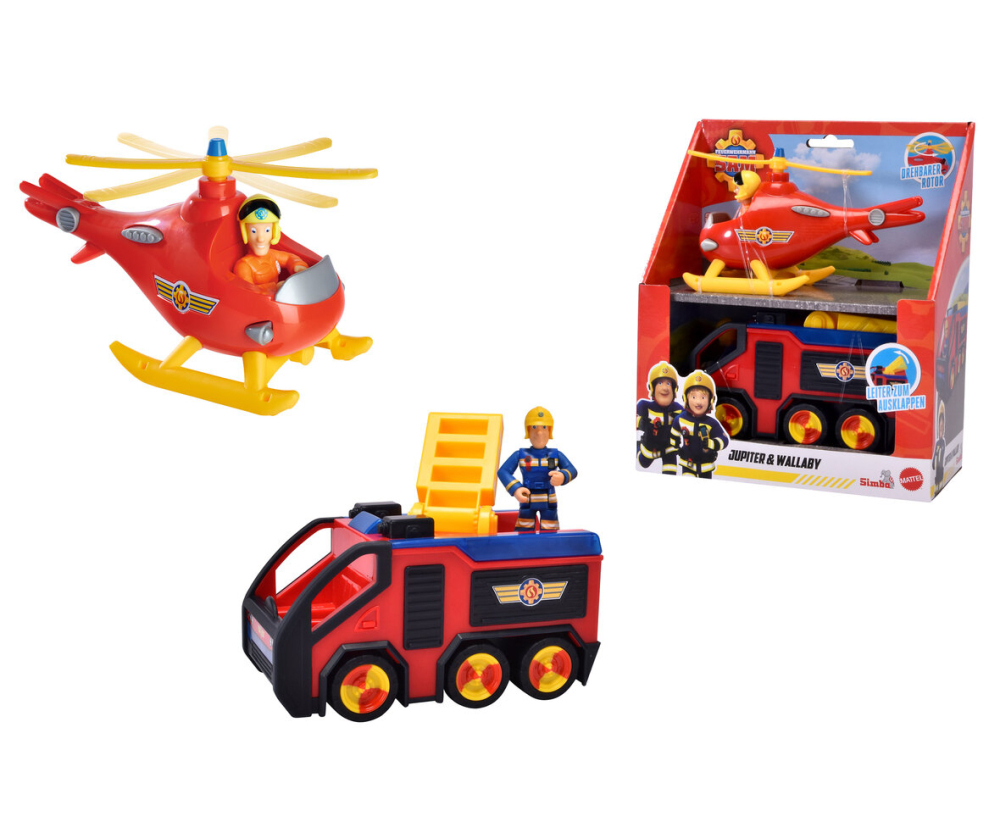 Simba Sam Junior Fahrzeuge 2 Stück