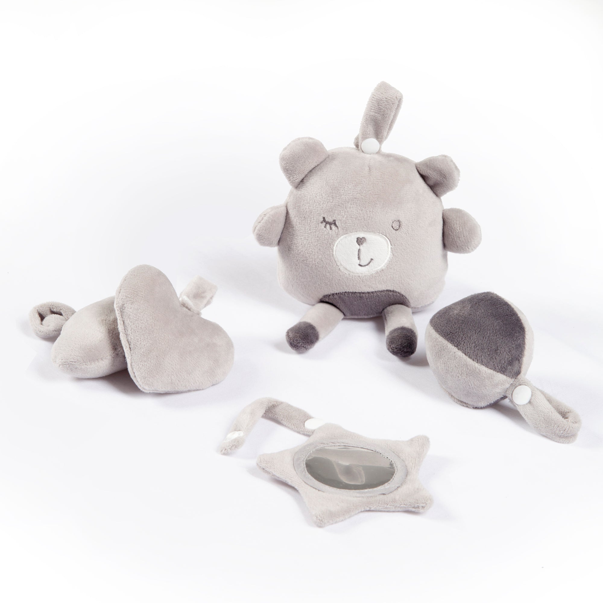 Roba 307076V230 Krabbeldecke+Spielbogen grau – Krabbeldecken - Produktbild 4