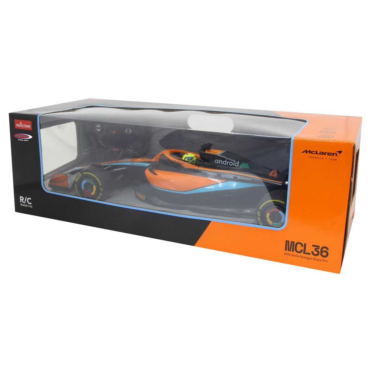 JAMARA McLaren MCL36 1:12 orange 2,4GHz ab 6 Jahren