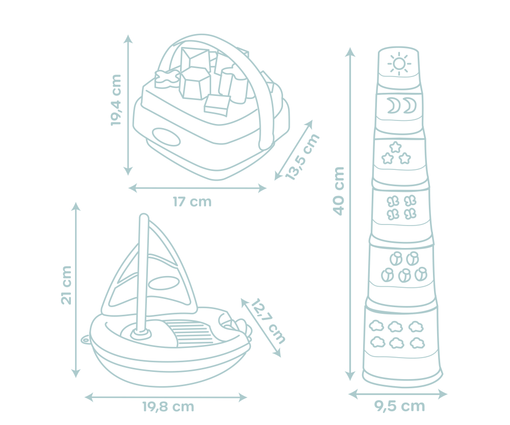 Smoby Smoby LS Motorikspielzeug-Set
