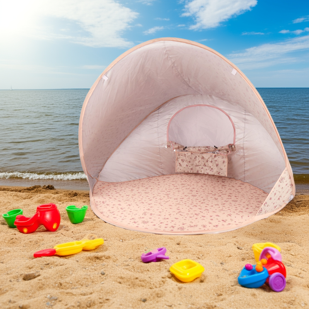 Strandmuschel mit UV- Schutz dreamy flowers Strandmuschel mit UV- Schutz dreamy flowers