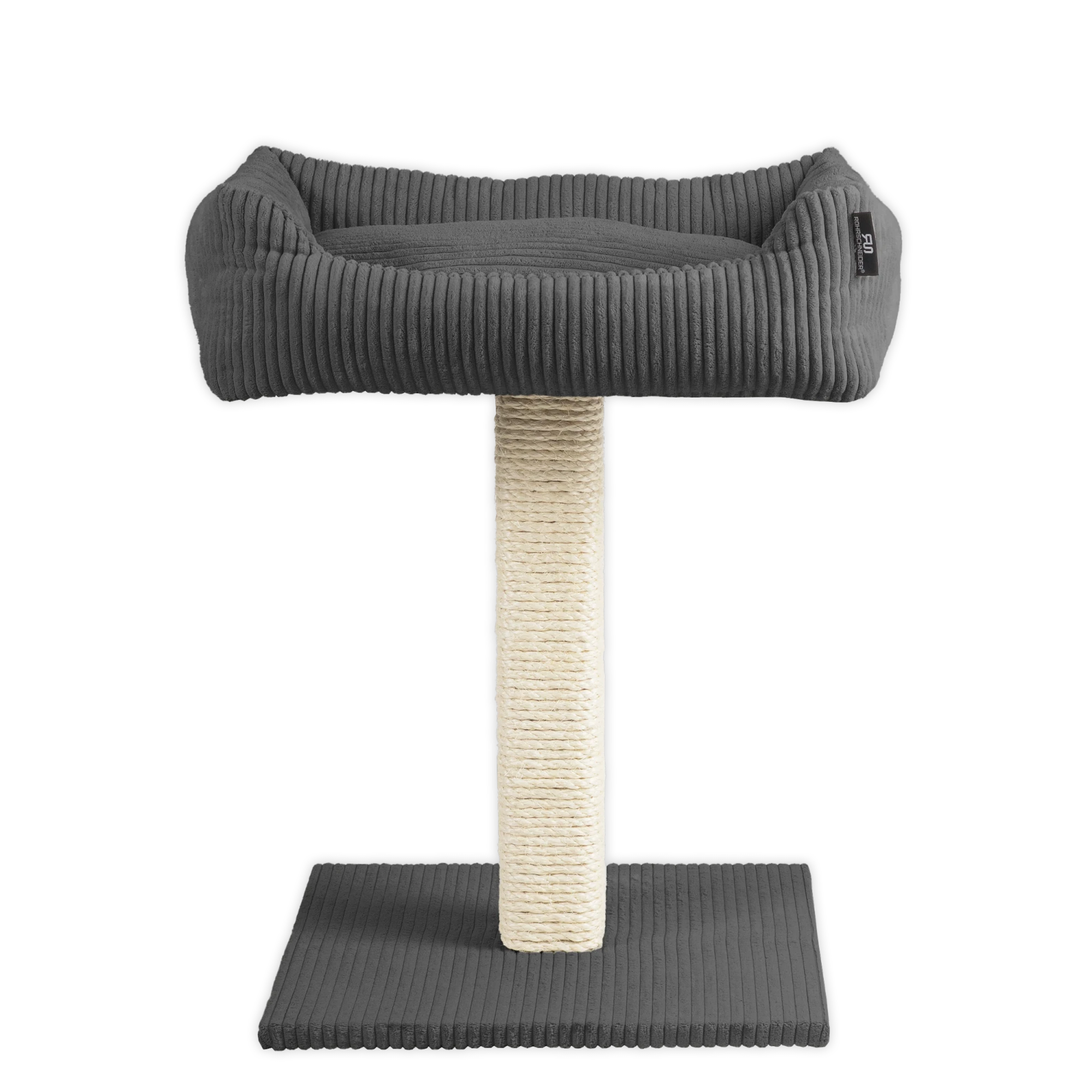 Rohrschneider RS 22376 Katzenbaum Kuschelsofa – Kratz- und Liegeelement