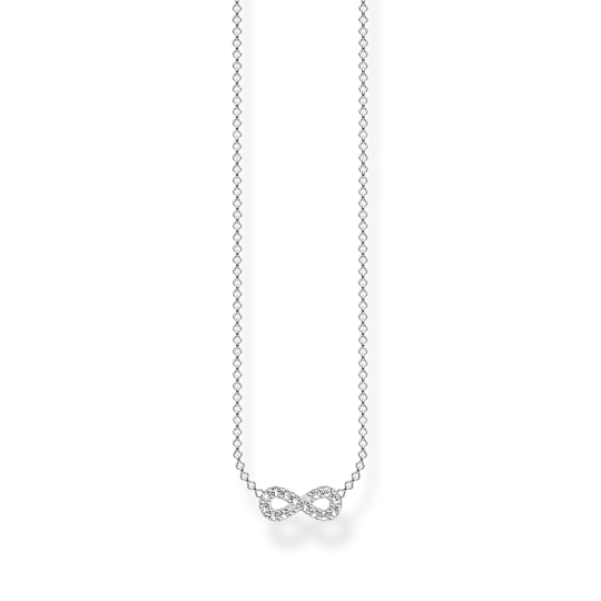 Thomas, Sabo, Kette, Charm-Club, Infinity, Silber, Länge, 45, Cm, Ke2124-051-14, Zubehor, Schmuck, Halskette, Diamant, Edelstein