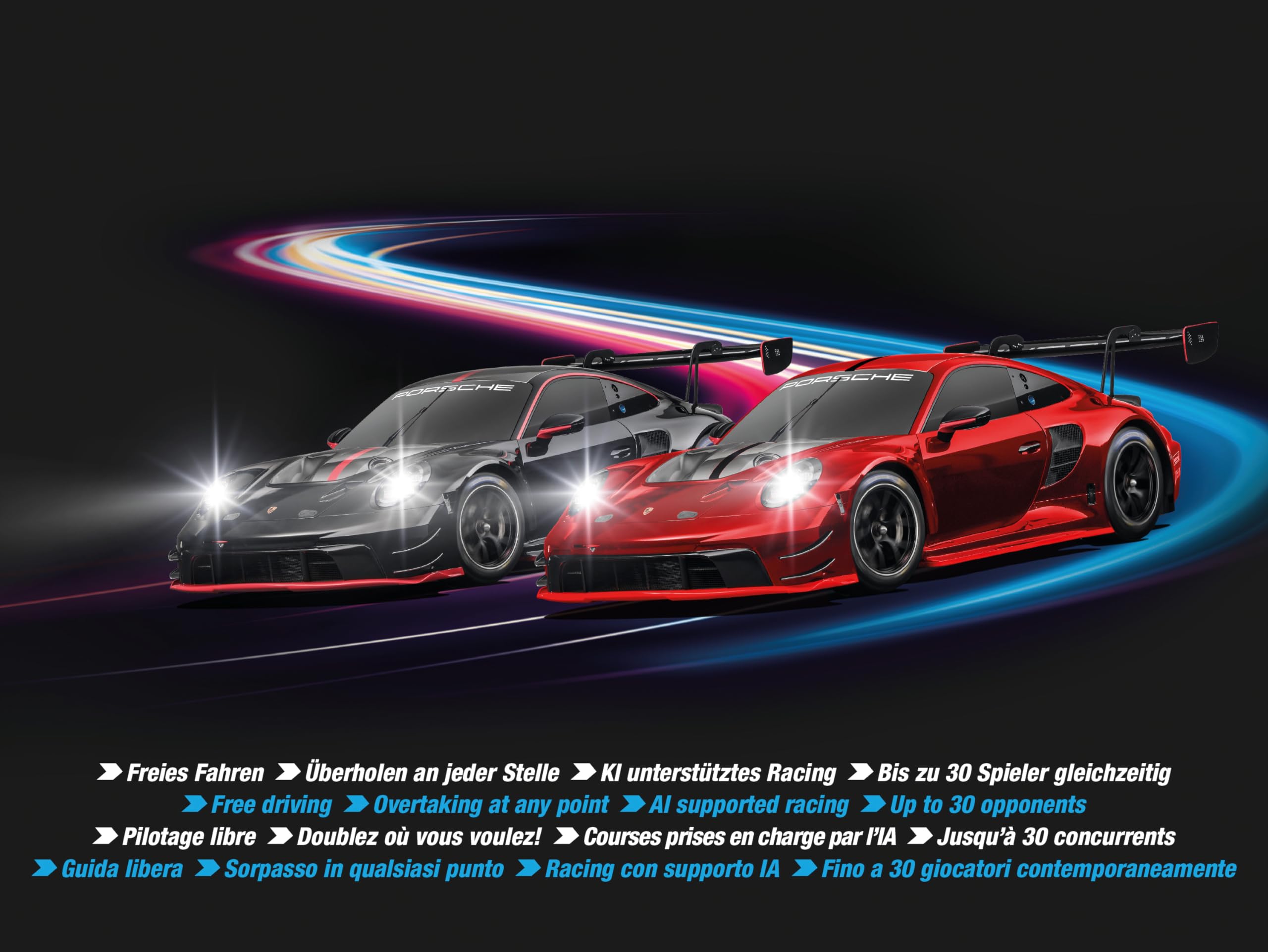 Carrera HYBRID Racing Set Devil Drivers (App-gesteuert) 50050002 Werbung, Plakat, Sprach, Auto, Rad