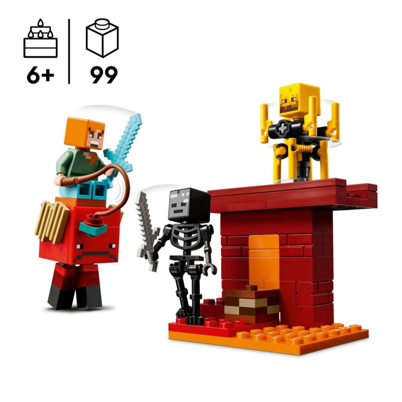 LEGO® Minecraft™ 21266 Das Lava-Duell im Nether LEGO® Minecraft™ 21266 Das Lava-Duell im Nether