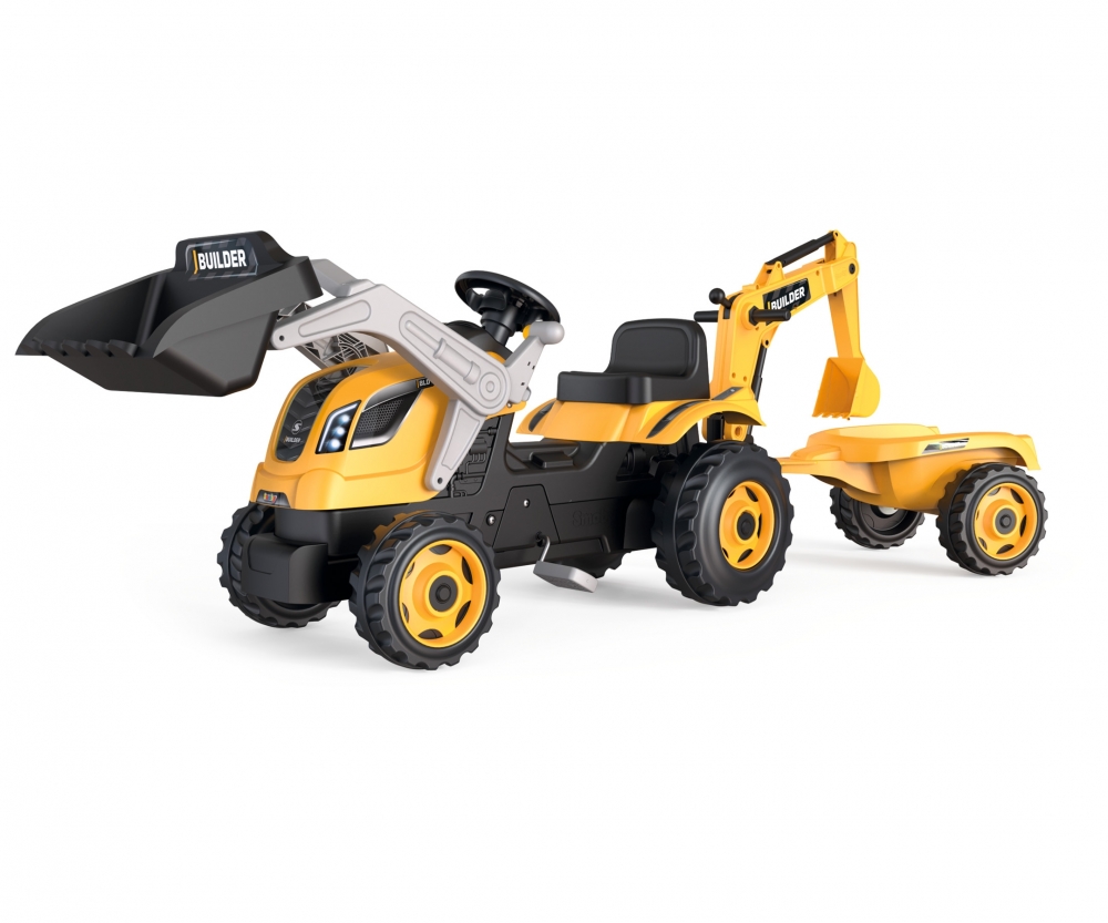 Smoby Smoby Traktor Builder Max+Anhänger