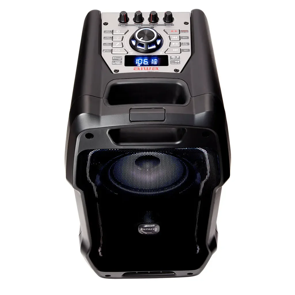 Aiwa KBTUS-400 Lautsprecher Karaoke System Home Wired/Wireless