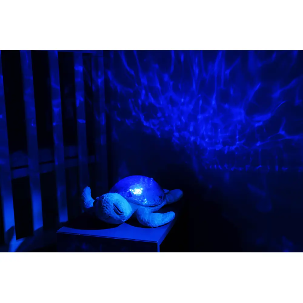 Cloudb Nachtlicht Tranquil Turtle Einschlafhilfe Schildkröte Aqua (wiederaufladbar)