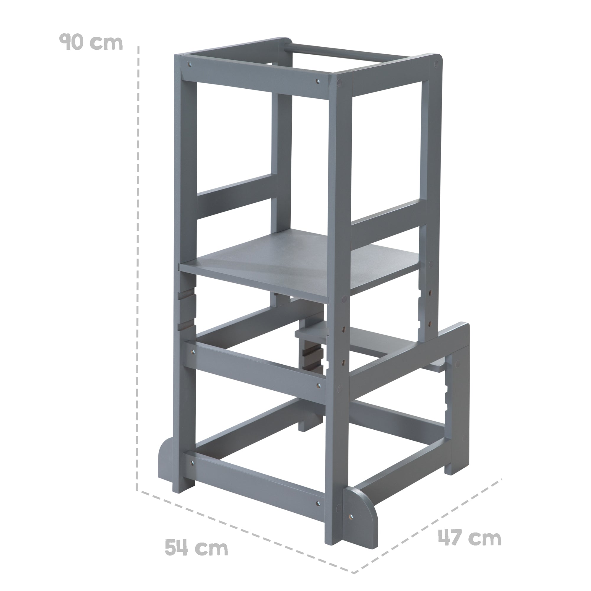 Roba 440111AN Lernturm anthrazit – Motorik & Lernen - Bild 4 Roba 440111AN Lernturm anthrazit – Motorik & Lernen - Produktbild 4