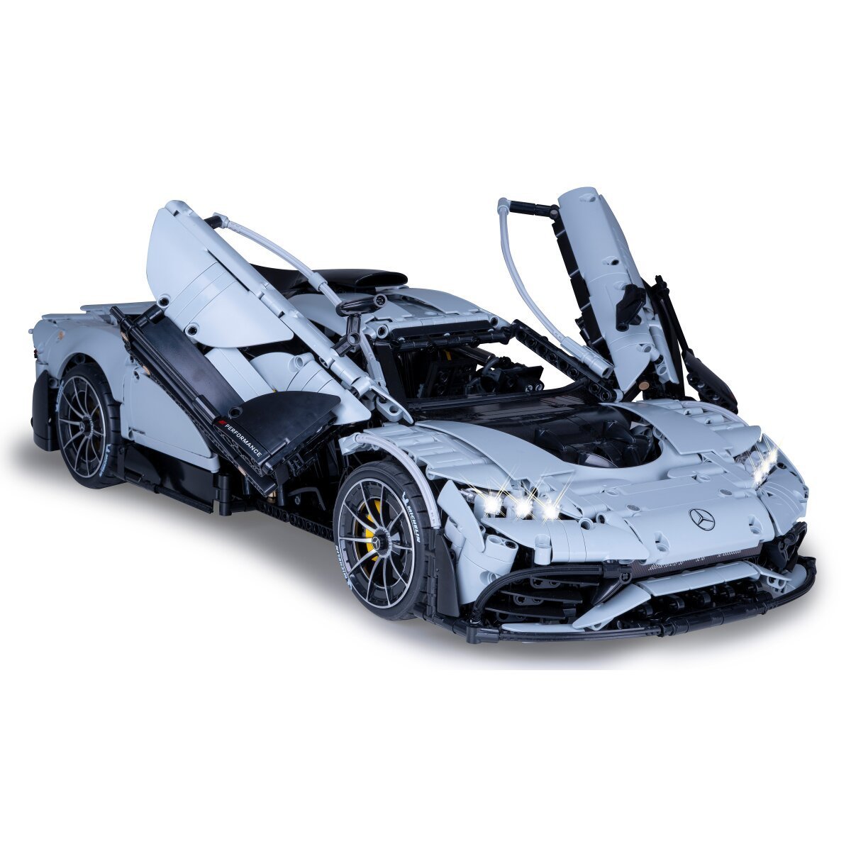 JAMARA CaDA Mercedes-AMG ONE 1:8 grau 2,4GHz Bricks ab 14 Jahren