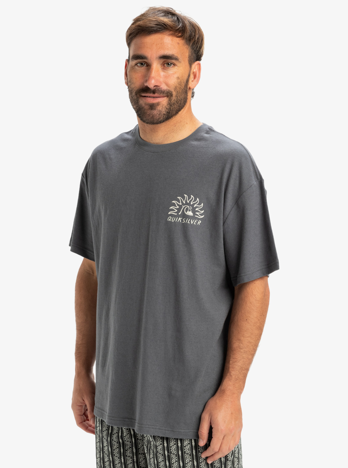 Quiksilver CL Freedom Swell - T-Shirt für Männer GR. L T-shirt, Ärmel, Erwachsener, Mann, Person