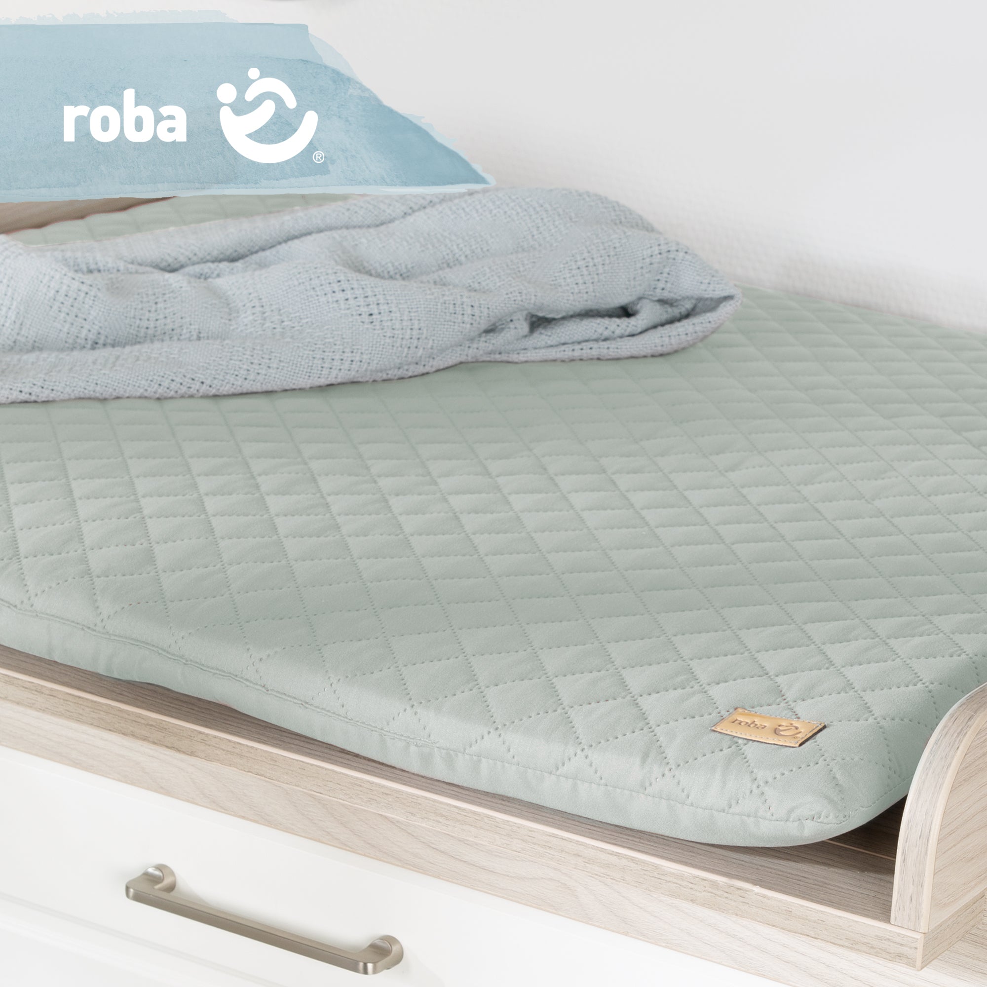 Roba 308121V241 Wickelauflage roba Style grün frosty green – Wickelauflagen - Bild 4 Roba 308121V241 Wickelauflage roba Style grün frosty green – Wickelauflagen - Produktbild 4