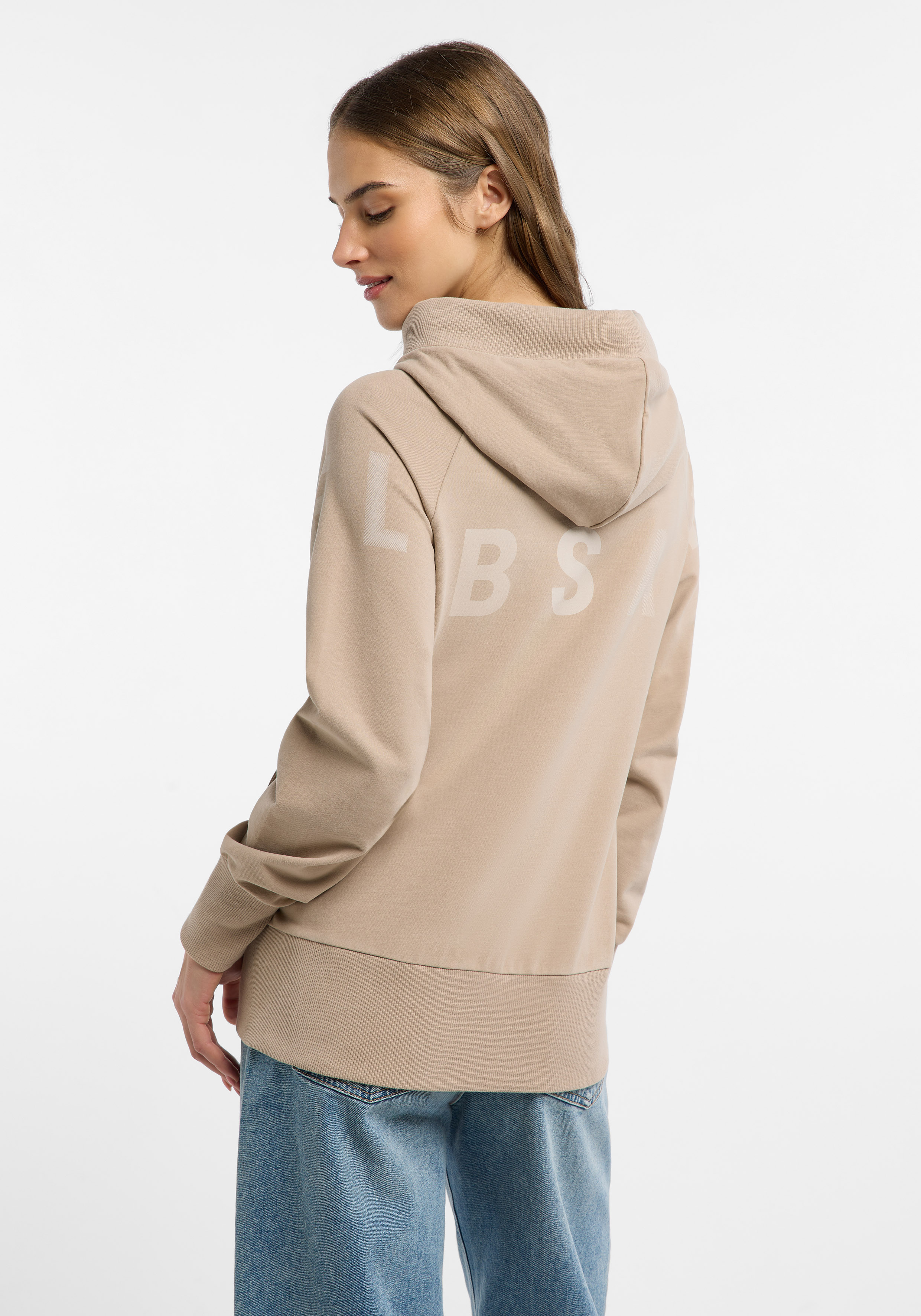 ELBSAND SWEATJACKE, KALA, BEIGE von Elbsand bei Conquest. Artikel ELB 70909/2180.