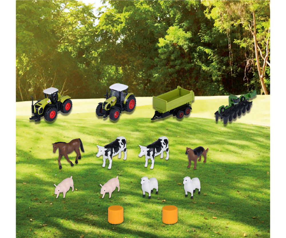 Majorette Farmyard + 3 Vehicles Majorette Farmyard + 3 Vehicles