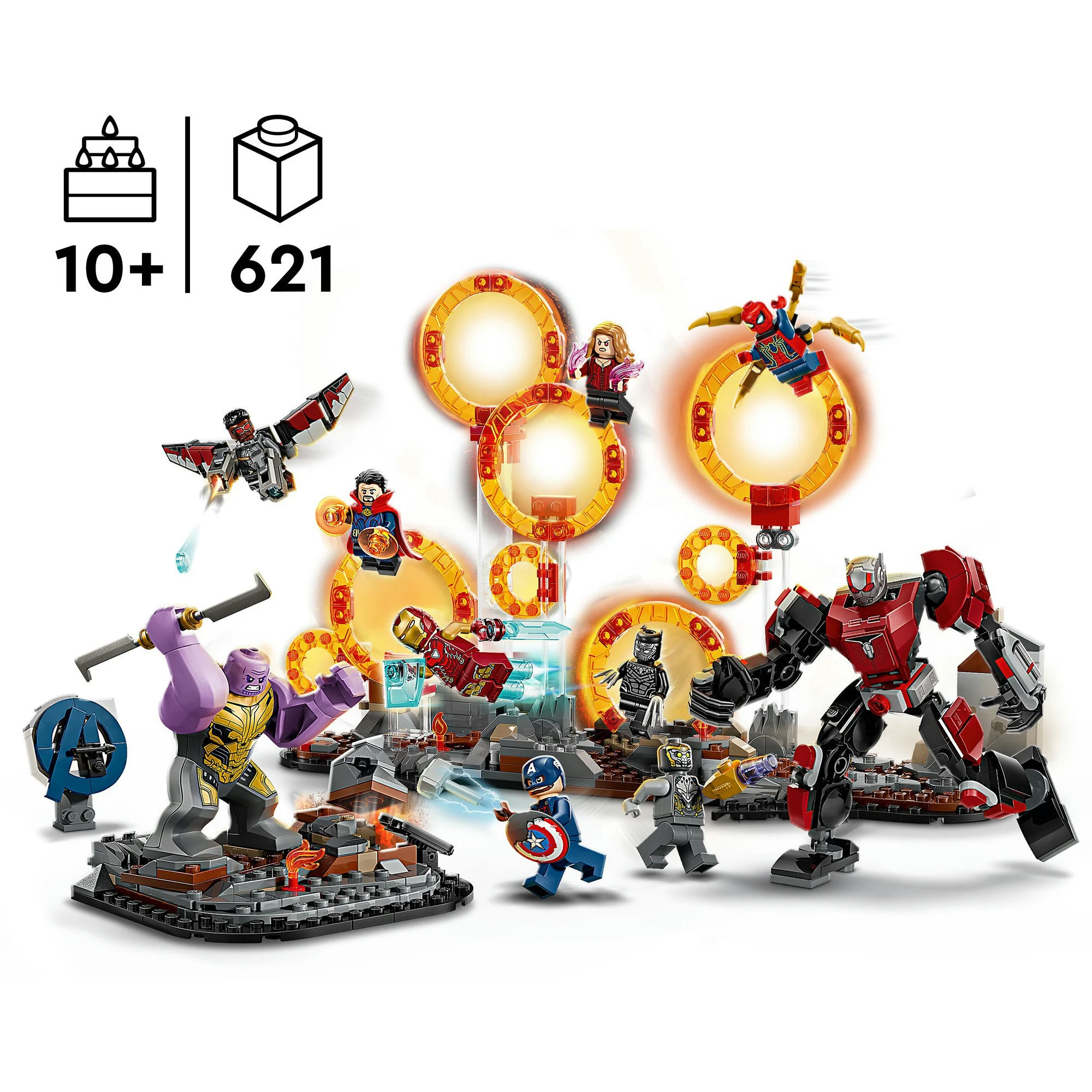 LEGO® Marvel Super Heroes™ 76323 Avengers: Endgame Letzter Showdown LEGO® Marvel Super Heroes™ 76323 Avengers: Endgame Letzter Showdown
