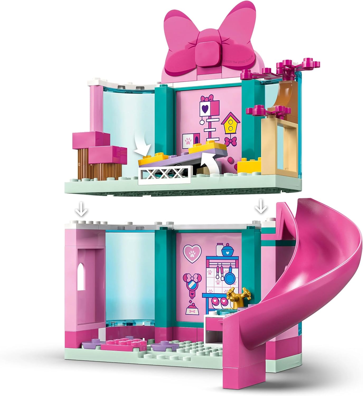 LEGO® Disney Classic 43274 Minnies Tierhotel Spielbereich, Drinnen