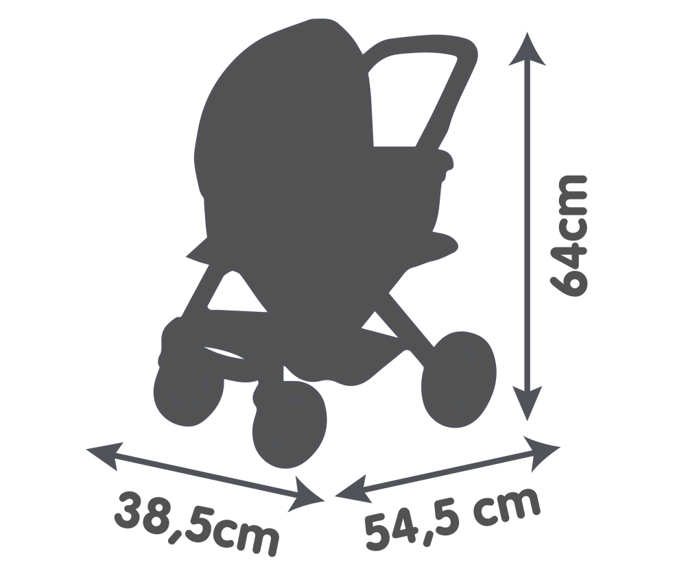 Smoby Smoby Maxi-Cosi Puppenwagen 3-in-1