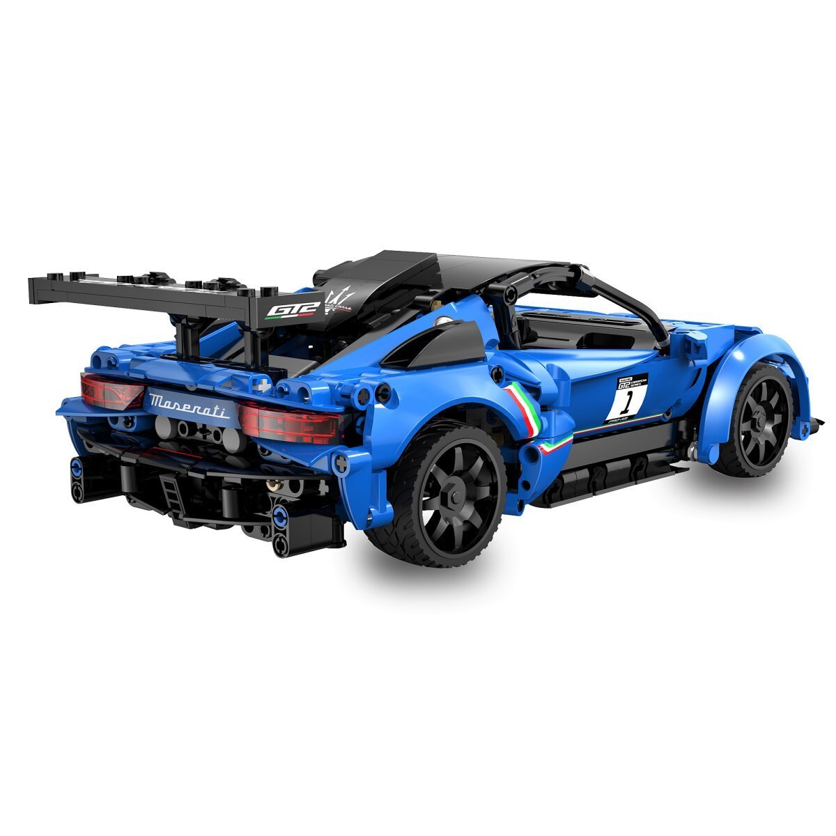 JAMARA CaDA Maserati GT2 1:14 blau 2,4GHz Bricks ab 6 Jahren
