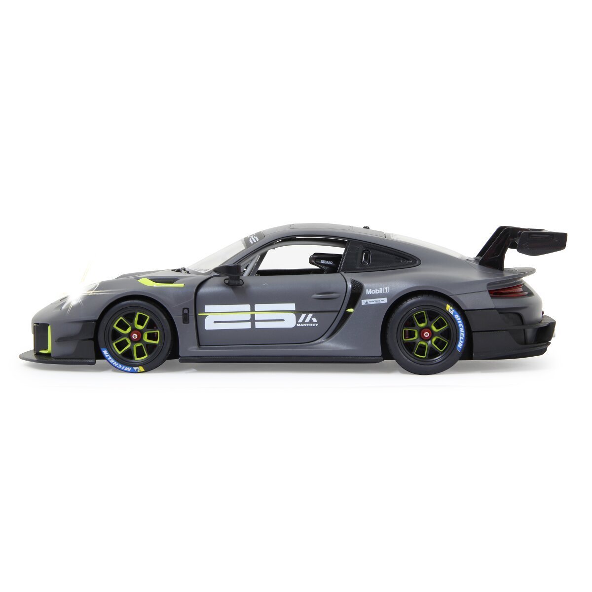 JAMARA Porsche 911 GT2 RS Clubsport 25 1:14 grau 2,4GHz Tür manuell ab 6 Jahren