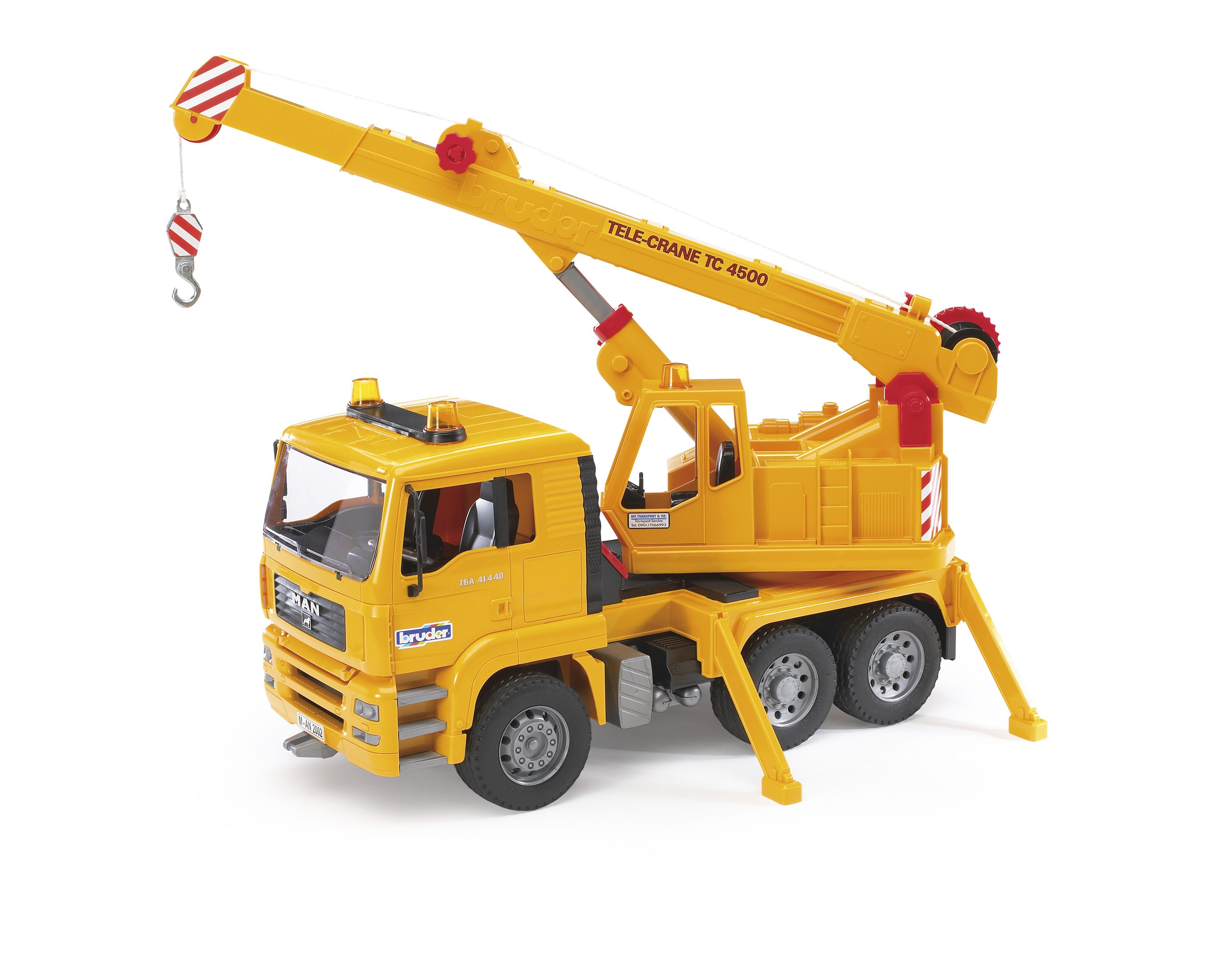 BRUDER 02754 - MAN TGA Kran-LKW Ohnee Light And Sound Modul) - Bild 2 BRUDER 02754 - MAN TGA Kran-LKW Ohnee Light And Sound Modul) - Bild 2
