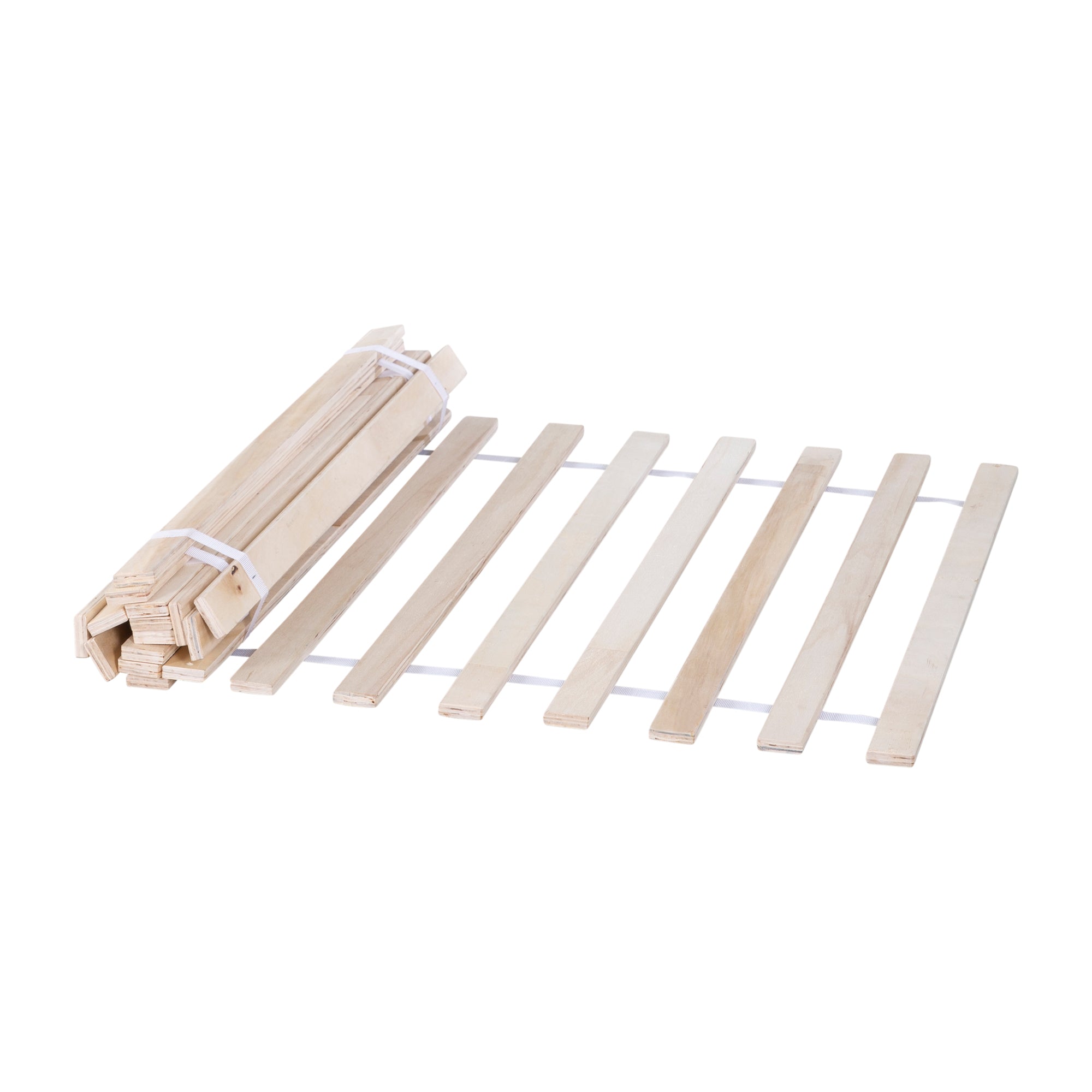 Roba 1182 Roll-Lattenrost 70x140 cm natur unbehandelt – Seitengitter / Lattenroster Set - Bild 2 Roba 1182 Roll-Lattenrost 70x140 cm natur unbehandelt – Seitengitter / Lattenroster Set - Produktbild 2