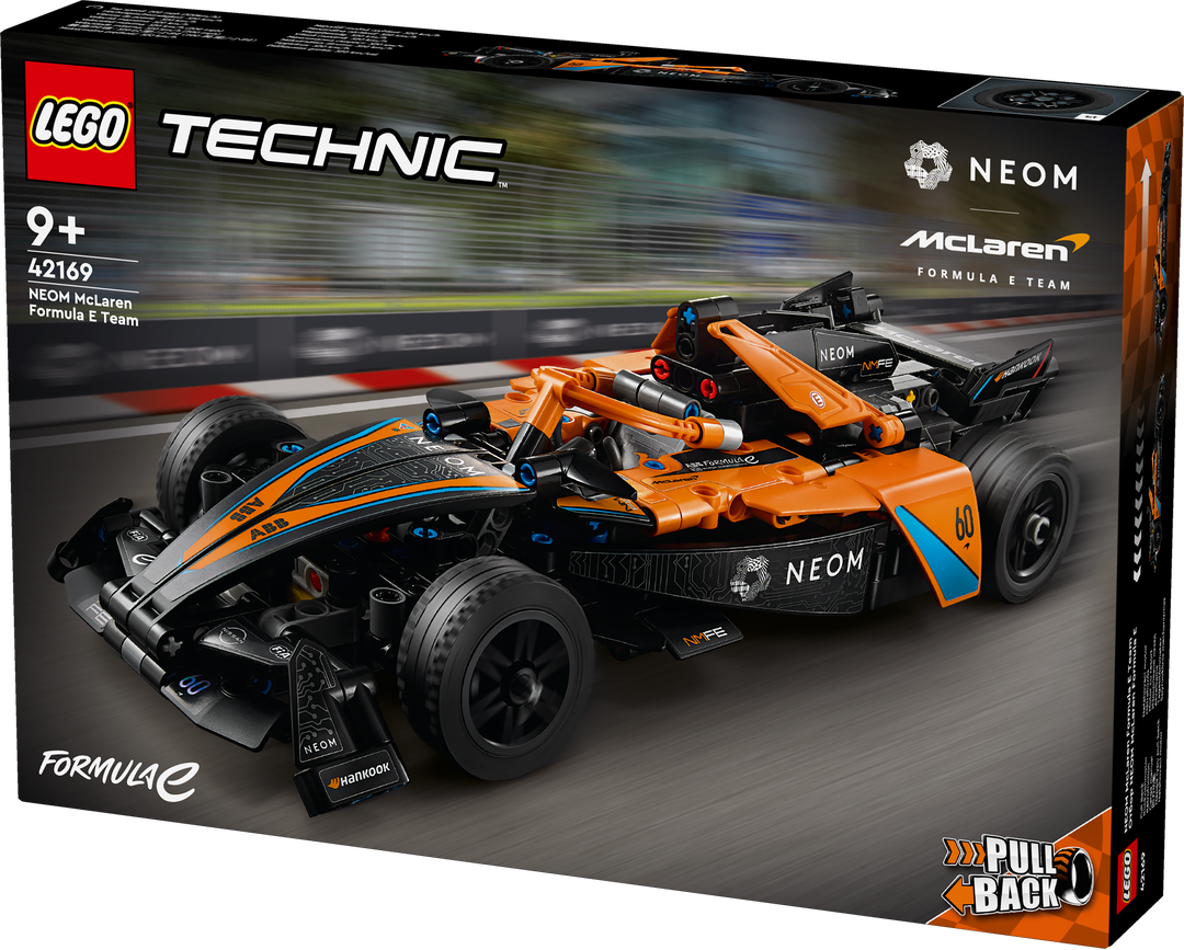 LEGO® Technic NEOM McLaren Formula E Race Car 42169 Auto, Formel Eins, Fahrzeug, Maschine, Rad