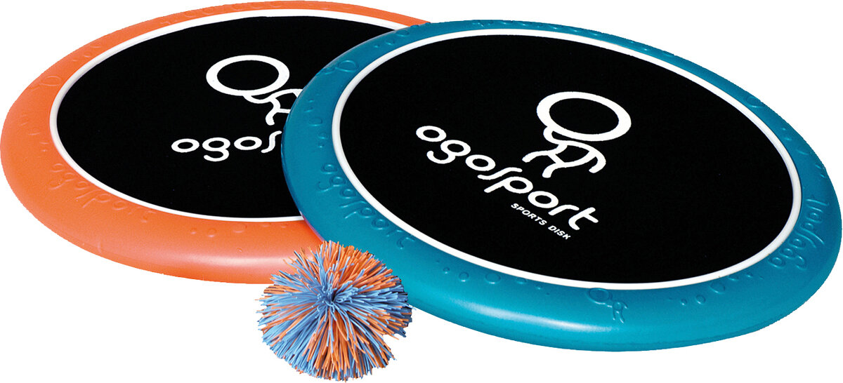 OGOSPORT, Set, 2, Ogo, Softdiscs, orange+, b, Pinsel, Gerät, Werkzeug