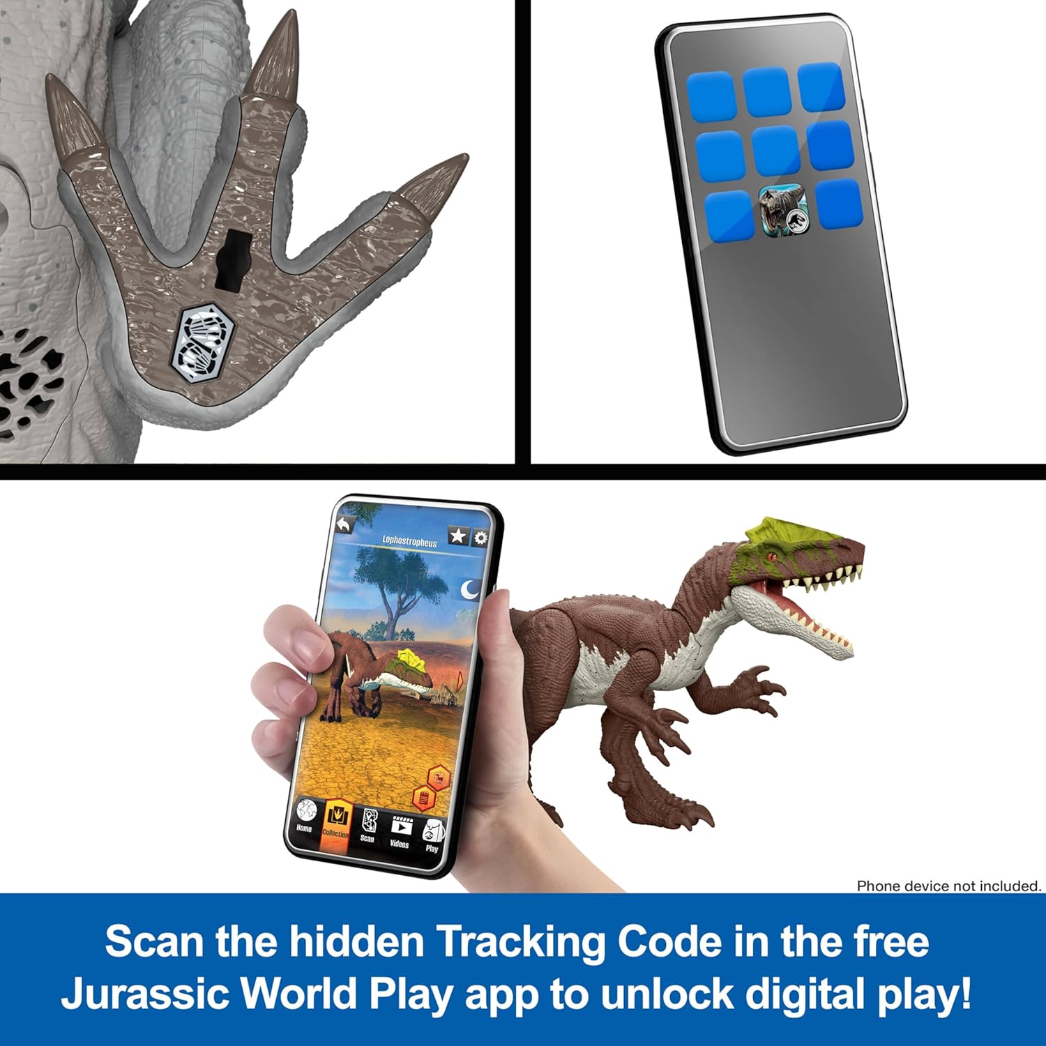 Jurassic World™ Gigantic Trashers Chilantaisaurus Elektronik, Hardware, Handy, Telefon, Dinosaurier