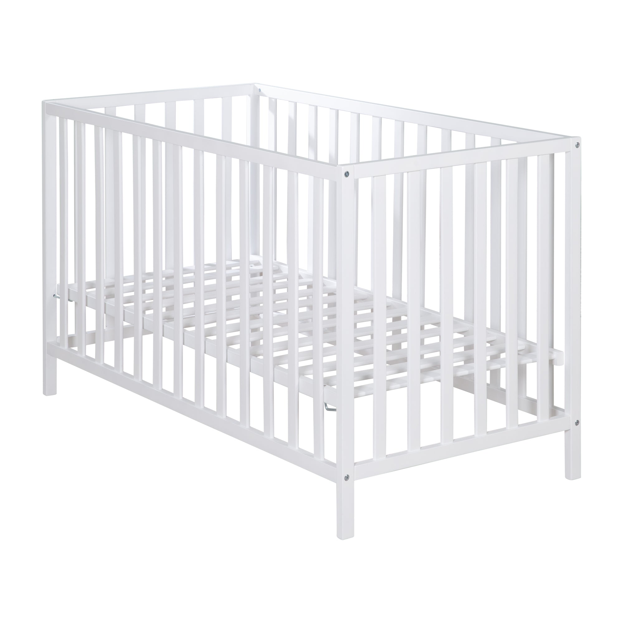 Roba 203100WE Kinderbett 60x120 cm weiß – Komplettbettsets & Einzelbetten - Produktbild 6