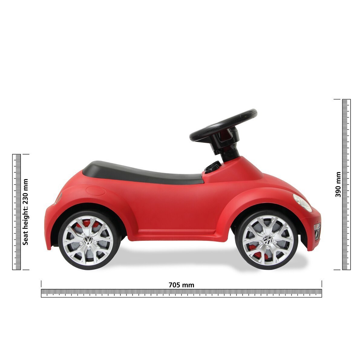 JAMARA Rutscher VW Beetle rot ab 18 Monaten JAMARA Rutscher VW Beetle rot ab 18 Monaten