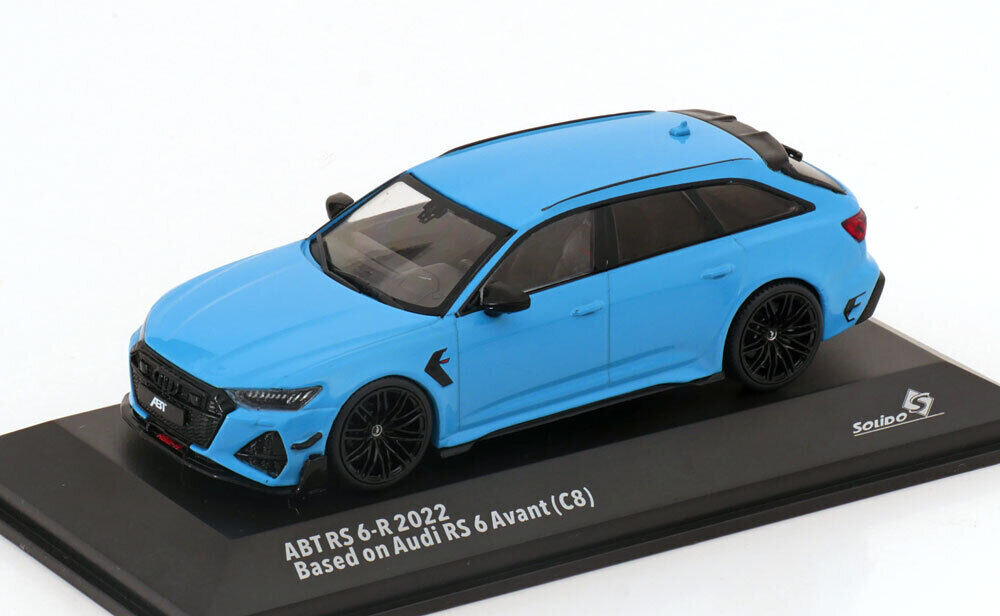 Solido_Abt_Rs6_R_2021_Blau_01:43_421438190, Rad, Sprach, Auto, Leichtmetallfelge, Limousine