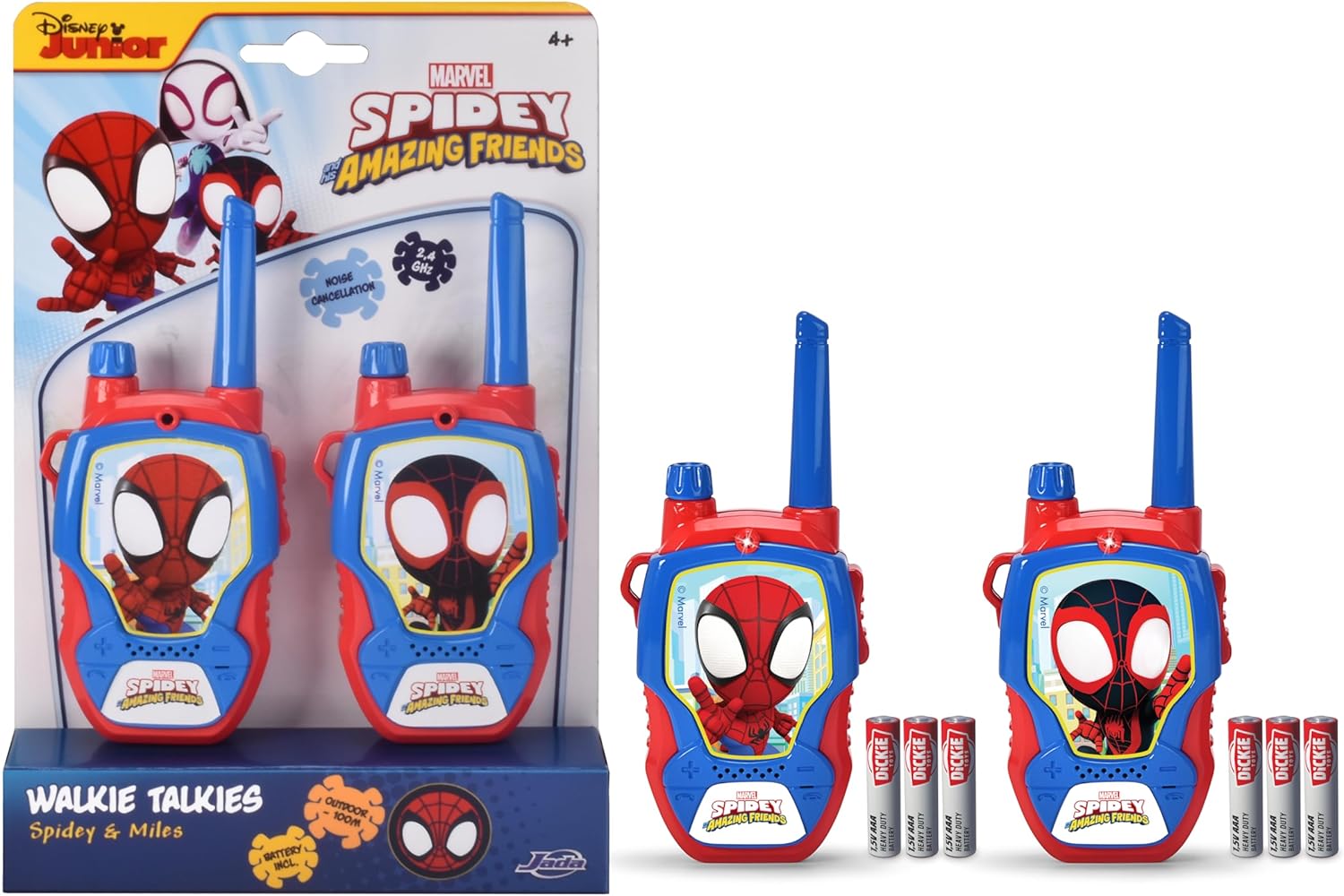Jada Walkie Talkie Spidey Jada, Walkie, Talkie, Spidey