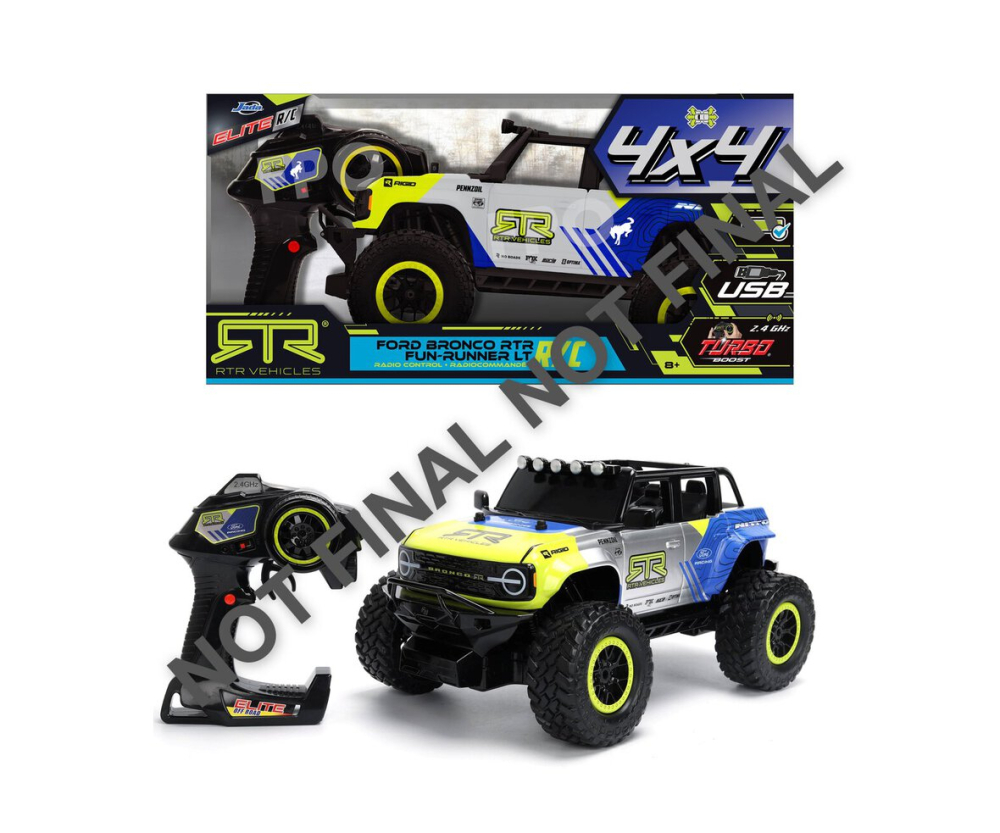 Jada RC RTR Off Road Ford Bronco LT 1:12